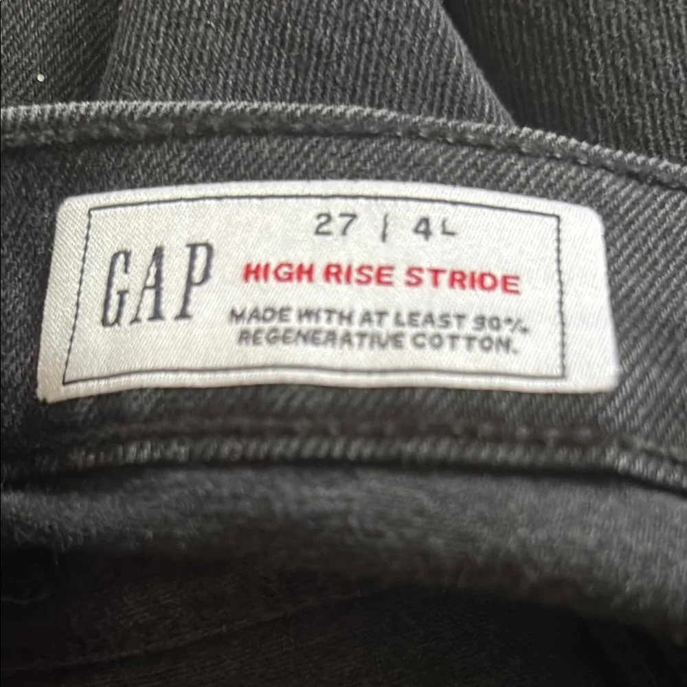 GAP Black Flare Wide Leg Jeans - Picture 10 of 10